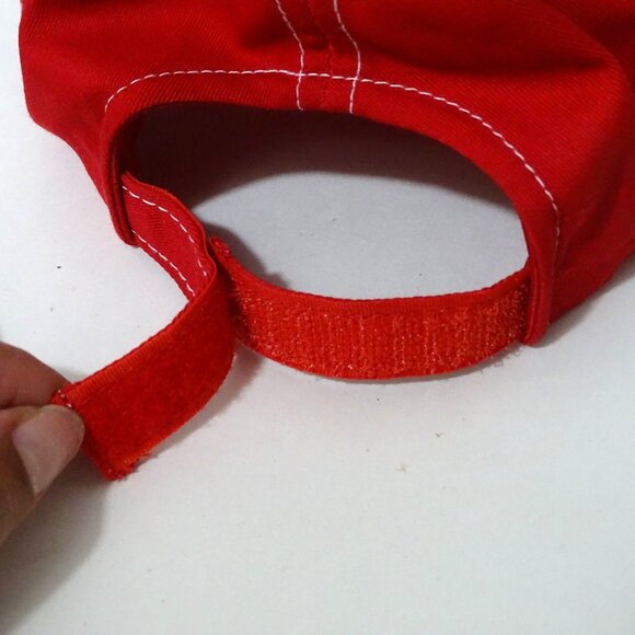 U.S. Marines Semper Fidelis Red Black Baseball Cap One Size Fits Most Logo Patch - Picture 6 of 8